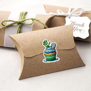 Handgemaakte, aanpasbare, waterdichte PVC-stickers voor taarten, zelfklevend, coole <span class=keywords><strong>set</strong></span> voor knutselen - Product Image 4