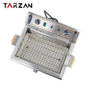 <span class=keywords><strong>Friteuse</strong></span> électrique à <span class=keywords><strong>Double</strong></span> écran, 30l, pour Restaurant Commercial - Product Image 2