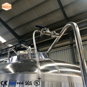 1000 Liter Rvs Cooling Jacketed Geïsoleerde Conische 10HL 1000L Bier Brite Tank Met <span class=keywords><strong>CO2</strong></span> Koolzuur Steen - Product Image 3