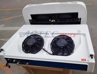 Unité de réfrigération pour camion frigorifique longue distance AC.133.162 14m³ 3510W, entraînée par moteur, double ventilateur, pour camionnette moyenne