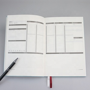 <span class=keywords><strong>Agenda</strong></span> de cuero PU para estudiantes, nueva cubierta blanda para estudiantes, estudiantes, negocios, planificador de trabajo feliz - Product Image 5
