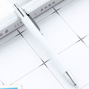 Blank 1.0mm Ballpoint <b>Pen</b> with Metal Click Aluminum Rod Heat Transfer Sublimation Coating for Back-to-School Office Use - Product Image 5