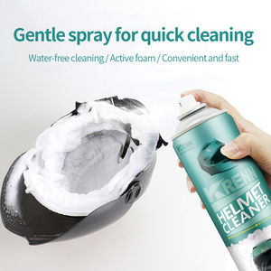 Produits de nettoyage automobile avec logo personnalisé, nettoyant pour casque de moto, spray désodorisant pour casque, mousse nettoyante pour casque - Product Image 3