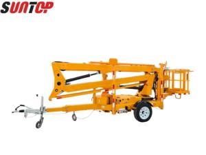 Elevador Tipo Spider com Nivelamento Automático e Altura de Plataforma de 22m e Alcance de 20m para Manutenção de Iluminação Pública e Trabalho Aéreo - Product Image 5