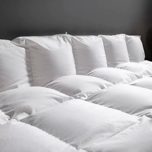 Edredón de plumón de pato blanco para hotel, 50% plumón, 50% plumas - Product Image 2