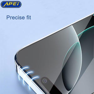 Protector de Pantalla de Vidrio Templado APEI ARMOR Plus Gorilla Glass para iPhone 17 Pro Max/16/15 13 <span class=keywords><strong>HD</strong></span> 9H con Impresión de Seda Antiarañazos - Product Image 5