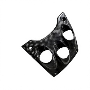 Control Central de Fibra de Carbono de Alta Calidad para Ferrari 458; Marco de Botones de Fibra de Carbono; Decoración Interior de Fibra de Carbono. - Product Image 5