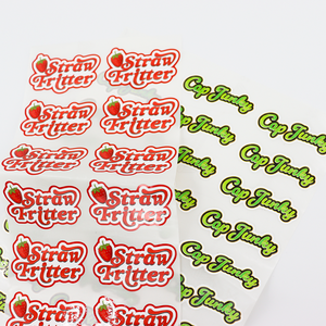 Autocollants en vinyle durables imperméables à l'eau DIY étiquette de décoration pour bouteille d'ordinateur portable voiture soins de la peau <span class=keywords><strong>application</strong></span> de parfum - Product Image 2