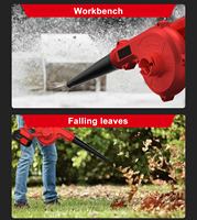 Souffleur de Feuilles Sans Fil Terahertz Machine, Aspirateur Souffleur d'Air Chaud, Dépoussiéreur Électrique