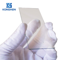 ITO FTO Leitfähig Beschichtetes Geätztes Glas ITO Leitfähig Beschichtetes Glas 60*60*1,1mm 6 Ohm/qm Gehärtetes Glas für Laboratorien
