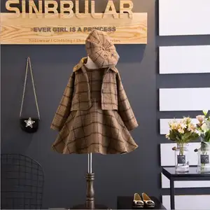 Bộ Váy 3 Món Cho Bé Gái, Váy Len Và Áo Cardigan Phong Cách Hàn Quốc