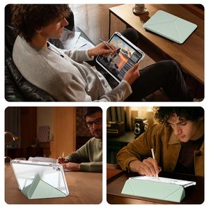 Estuche transparente extraíble deslizante desmontable para iPad Air Estuche de 11 pulgadas (M2) 2024 con portalápices - Product Image 6