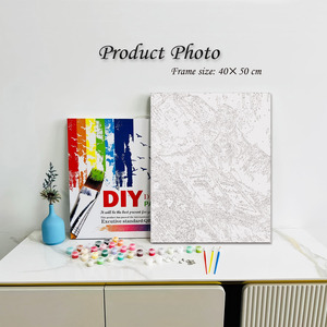 2026 Paint By Numbers Canvas Art Kit Still Life Books Sculpture Digital Printing Rectangle Handpainted DIY Painting Set - Product Image 2