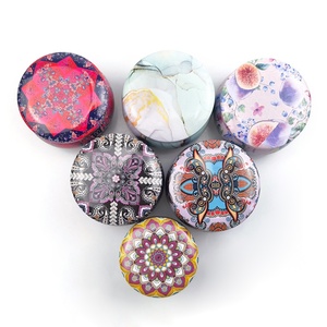 ชุดของขวัญเทียนหอม 60 กรัม 120 กรัม กลิ่นหอม ไร้เปลวไฟ ทำจากขี้ผึ้งมะพร้าวและถั่วเหลือง บรรจุในกล่องเหล็ก จำนวน 24 ชิ้น - Product Image 2