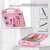 Fabricant en gros enfants de poche antichoc dessin animé EVA mousse support tablette housse de protection pour iPad mini6 2021