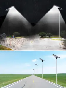 Commercial Municipal Solar Street Light 100w 130w Factory Direct Selling Price Solar Outdoor Integrated Street Light