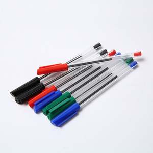 Stylos à bille semi-gel bon marché en gros, noir, bleu, rouge, vert, recharge, ensemble de stylos à bille, logo personnalisé - Product Image 5