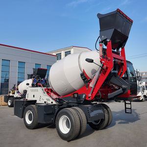 Camion malaxeur à béton autochargeant haute efficacité CHITU, centrale de malaxage mobile, réservoir de 5,5 m, malaxeur multifonctionnel pivotant à 270° - Product Image 6