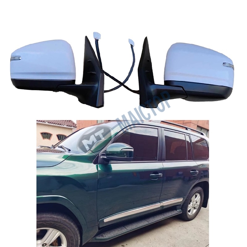 Автомобильные аксессуары MAICTOP, светодиодное зеркало заднего вида для land cruiser 200 lc200 2008-2021, обновление до lc300 2022, боковое дверное зеркало