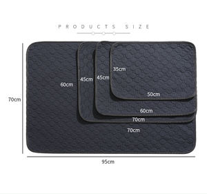 Personalizado al por mayor lavable perro orina Mat cachorro entrenamiento orina pañales almohadillas reutilizables orinal mascota perro orina Pad - Product Image 6