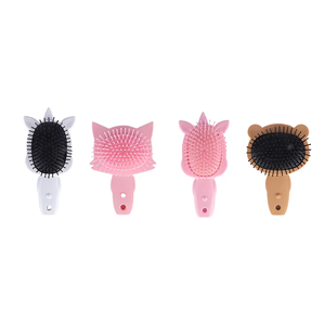 Personnalisation Peigne mignon privé Brosse à cheveux pour enfants Petit ours <span class=keywords><strong>Licorne</strong></span> Cartoon Peigne à coussin d'air - Product Image 3