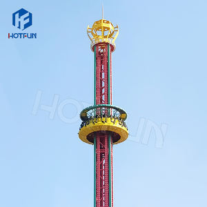 Parc d'attractions Équipement passionnant Tour de chute volante à vendre - Product Image 2