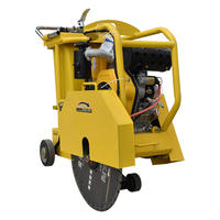 Cortadora de Asfalto Diésel con Control Remoto de 36 HP, Certificación CE y EPA, Cuchilla de 1200 mm, Profundidad de Corte de 50 cm, Cortadora de Concreto de Alta Potencia