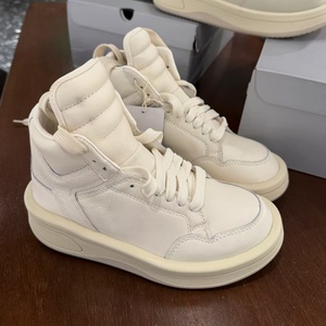 Baskets montantes unisexe en cuir pleine fleur à plateforme, style rétro ROX, pour le basketball, la mode urbaine, la marche quotidienne et les tenues décontractées - Product Image 3