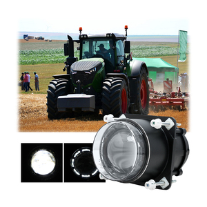 ไฟหน้า LED ทรงกลม 90 มม. สำหรับรถเฟนด์ท รุ่น G334900160012 ไฟหน้าแบบลำแสงสูงอะลูมิเนียมใหม่ พร้อมไฟจอด - Product Image 5