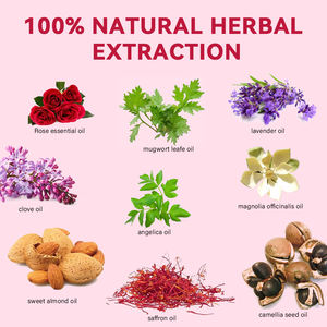 Chinaherbs Großhandel Yoni Ätherisches Öl Pfirsich-Erdbeer-Formel für Intimpflege Feminine Hygiene Aufhellung Östrogenfrei - Product Image 2