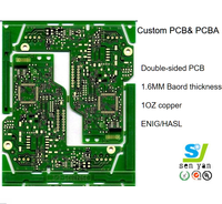 Carte PCB LED personnalisée 100W Horloge numérique Pcba Assemblage de carte de circuit imprimé Pcb Service du fabricant