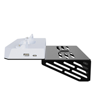 Honcam Pro Slim Wall Mount Controller Kit de charge pour casque d'écoute Support de lumière RVB pour Sony Playstation 5 Pro Slim Dualsense