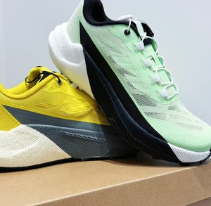 Chaussures de trail en mesh pour hommes, à lacets rapides, respirantes, antidérapantes, amortissantes, Saloms, pour la randonnée et le trekking en plein air - Product Image 3