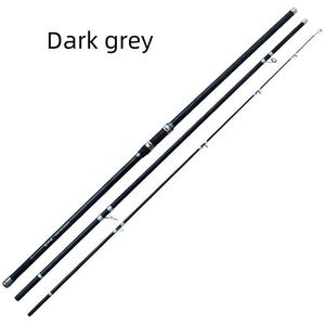 Topline, venta al por mayor, cañas de pescar de Surf de fibra de carbono de 4,2 M, viaje de fundición, 3 secciones, pesca de acción rápida - Product Image 4