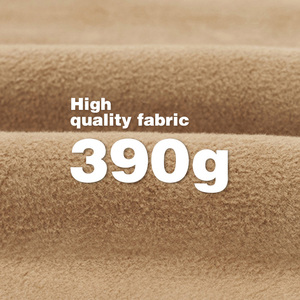 กางเกงวอร์มผู้ชายบุขนแกะ 390G สไตล์ลำลอง เอวกลาง ทรงขาตรง ปรับข้อเท้าได้ แฟชั่นอเมริกัน - Product Image 3