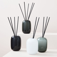 Divers paquets de bâtonnets de diffuseur de roseau personnalisés désodorisant de remplacement mèches en fibre recharge tiges de parfum en coton