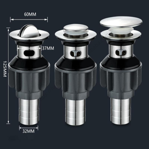 Tuyau de vidange de lavabo en laiton SYH580 à installation facile, accessoires de salle de bain jetables pour articles de bain et toilettes – Vente en gros - Product Image 5