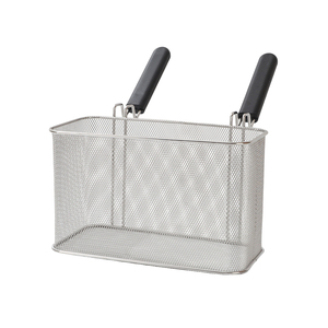 Panier de <span class=keywords><strong>friteuse</strong></span> antidérapant à design profond, en acier inoxydable de qualité alimentaire, passoire carrée pour frites - Product Image 5
