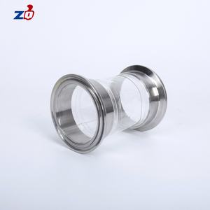 Konektor Fleksibel Tipe Chuck TPU Transparan untuk Inspeksi Aliran Bubuk Visual - Product Image 1