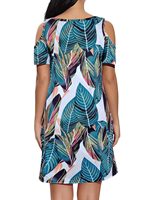 Vente en gros robe sarong hawaïenne à fleurs robe de plage sexy pour femmes tailles personnalisables S-4XL production rapide