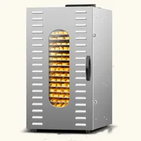 20-Laags Droger Fruit Machine Uitdroging Machine Commerciële Gedroogde Fruitmachine Groenten En Huisdier Snacks Droger Thuis