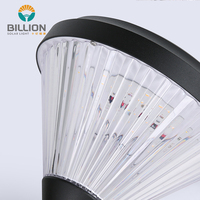 Lampe murale solaire LED moderne pour villa, en aluminium et polycarbonate, étanche, éclairage extérieur
