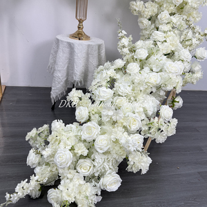 Decoración de mesa Baby Breath camino de mesa de flores artificiales para boda evento Fiesta foto decoración de pared - Product Image 5