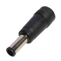Adaptateur de connecteur d'alimentation AC DC femelle 5,5 x 2,1 mm vers mâle 6,5 4,4 pour ordinateur portable
