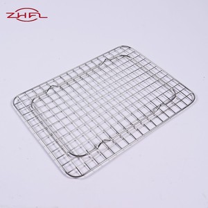 Galvanized Metal Custom Steel Expanded Charcoal BBQ Basket Net Outdoor Cooking Decorative <b>Grill</b> <b>Mesh</b> - Product Image 5