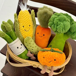 Jelly Cat ตุ๊กตาของเล่นรูปหมีกระต่ายใส่ผัก, ตุ๊กตาของขวัญมาใหม่26ชิ้น - Product Image 2