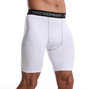 Pantalones Cortos Deportivos con Logotipo Personalizado, 95% Poliéster, 5% Elastano, Body de Gimnasio, Pantalones Cortos de Compresión para Hombre - Product Image 3