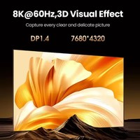 Conmutador KVM UGREEN DP 1.4 CM695, 8K 60Hz, para 2 PC, Compartir Pantalla, Impresora, Teclado, Cable DP, Conversor de Puerto de Pantalla