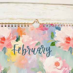 Impression personnalisée 2025-2026 Calendrier mural suspendu académique Planificateur <span class=keywords><strong>mensuel</strong></span> Organisateur de tampon - Product Image 2