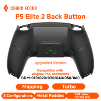 Kit de remapping avec 2 boutons arrière en métal, compatible avec les manettes PS5 BDM-030/040/050/060, boîtier de module de manette PS5 DIY, NOUVEAU